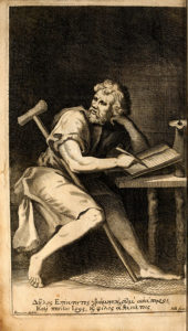 Retrato Epitectus, capa de uma edição em latim do Enchirion