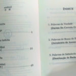 Indice do Livro em português e Japonês