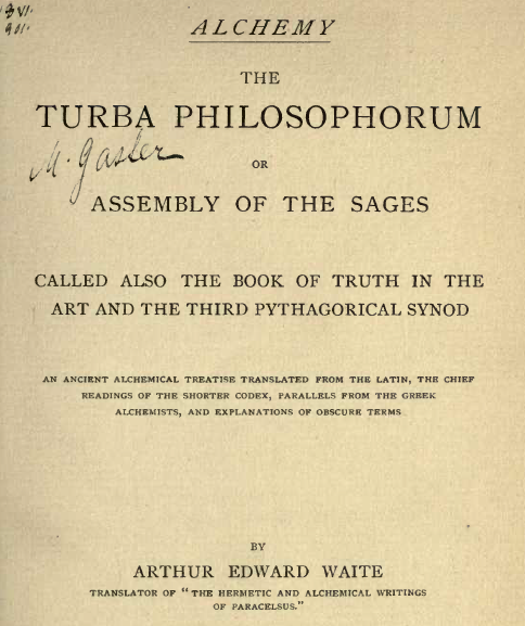 Turba Philosophorum – PDF