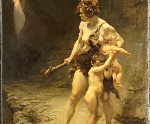 Deux Mères (duas mães) – Léon-Maxime Faivre (1888)
