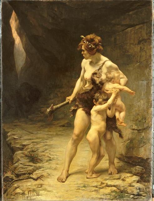 Deux Mères (duas mães) – Léon-Maxime Faivre (1888)